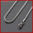 2.5MM 20"" STAINLESS STEEL SNAKE CHAIN NECKLACE N3202