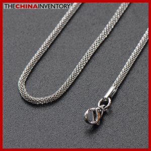 2.5MM 20"" STAINLESS STEEL SNAKE CHAIN NECKLACE N3202