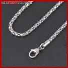 20"" 3.2MM STAINLESS STEEL ROUND SNAKE NECKLACE N3208