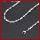 20"" 2.4MM STAINLESS STEEL ROUND SNAKE NECKLACE N3207