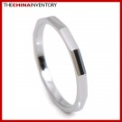 2MM SIZE 7.5 TUNGSTEN CARBIDE WEDDING BAND RING R3409