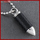 WHOLESALE 10 STAINLESS STEEL CF BULLET NECKLACE WP0716