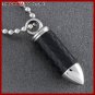 WHOLESALE 10 STAINLESS STEEL CF BULLET NECKLACE WP0716