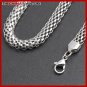 8MM 24"" STAINLESS STEEL SNAKE CHAIN NECKLACE N3611