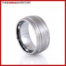 10MM SIZE 13.5 TUNGSTEN GROOVE RING WEDDING BAND R1701