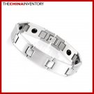 WHOLESALE 8"" STAINLESS STEEL MAGNETIC BRACELET WB1720