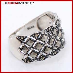 SIZE 7 MACARSITES 925 STERLING SILVER RING SIL2504