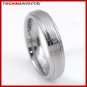 SIZE 5 MENS CELTIC TUNGSTEN CARBIDE BAND RING R3806