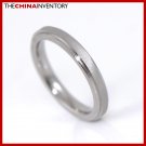 2.5MM SIZE 3.5 STAINLESS STEEL BRUSHED BAND RING R2701C