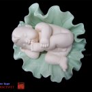 Set Of Fine White Porcelain "Lotus Baby" Figures