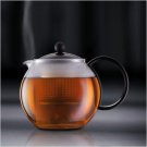 Bodum Assam 34 oz Tea Press with Black Plastic Handle and Plastic Infuser