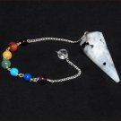 Rainbow Moonstone Chakra Pendulum