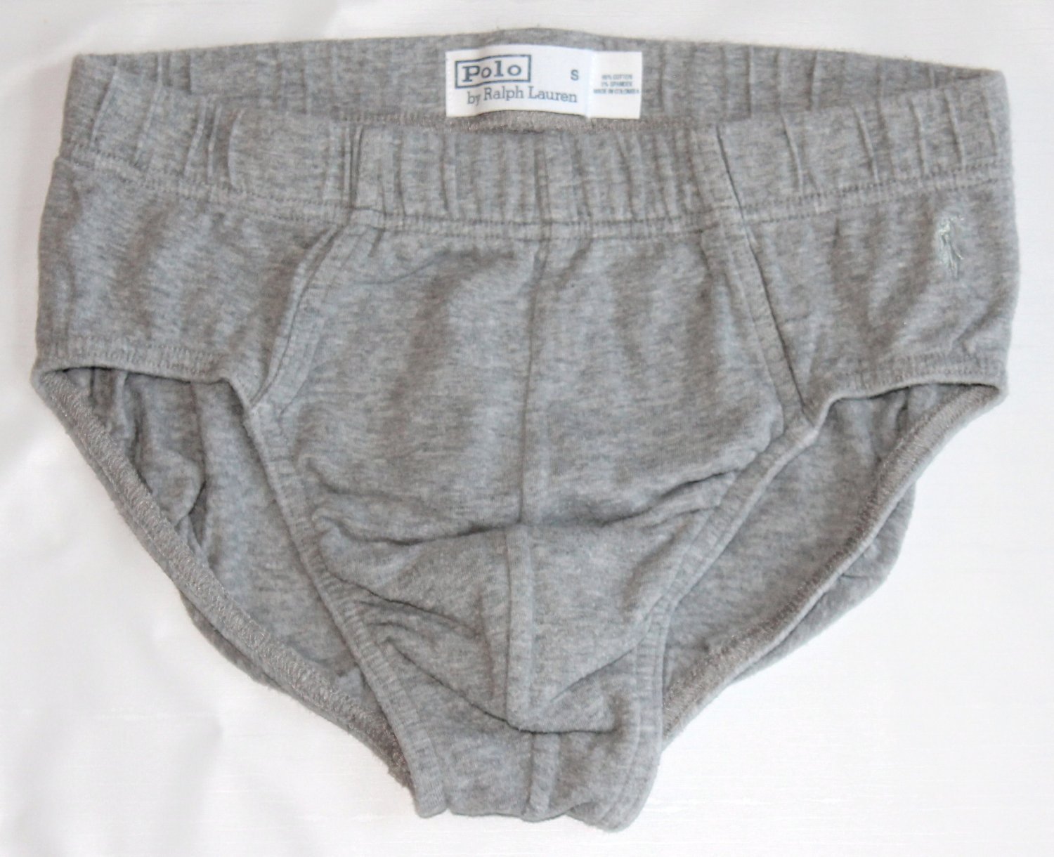 Polo Ralph Lauren Men's Bikini Brief Gray Small