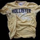 Hollister 1ea Men's Used Hawaii T-Shirt Undershirt  Medium Stained Thrashed