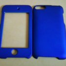 iPod Touch 4G Rubberized Shield Hard Case (Front & Back) - Blue