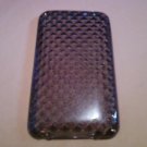 TPU Rubber Skin Case compatible with Apple iPod touch 2nd / 3rd Gen, Clear Smoke Diamond