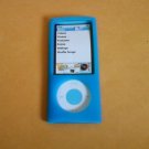 iPod Nano 4G/5G rubber silicone case Blue
