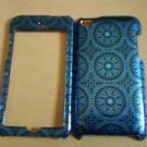 Cell Armor IPOD TOUCH 4 COVER CASE BLUE CIRCLE PATTERN