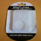 CLEAR WHITE FITTED IPOD NANO 3G/VIDEO SILICONE CASE