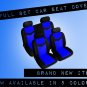1998 - 2002 Subaru Forester Car Seat Covers Full Set PU Synthetic Leather Blue