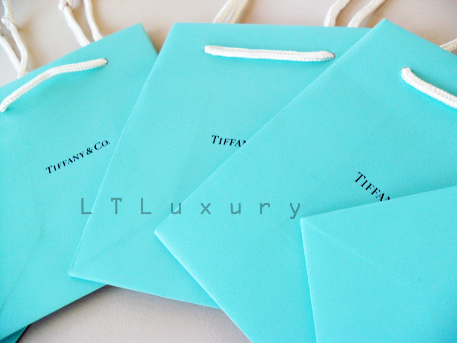 One (1) Tiffany &Amp; Co. Medium Gift Bag Brand New Perfect Gift Bag For Tiffany Themed Parties!
