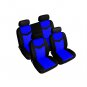 1988 - 1992 Volkswagen Golf Car Seat Covers Full Set PU Synthetic Leather Blue