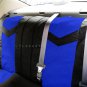 1988 - 1992 Volkswagen Golf Car Seat Covers Full Set PU Synthetic Leather Blue