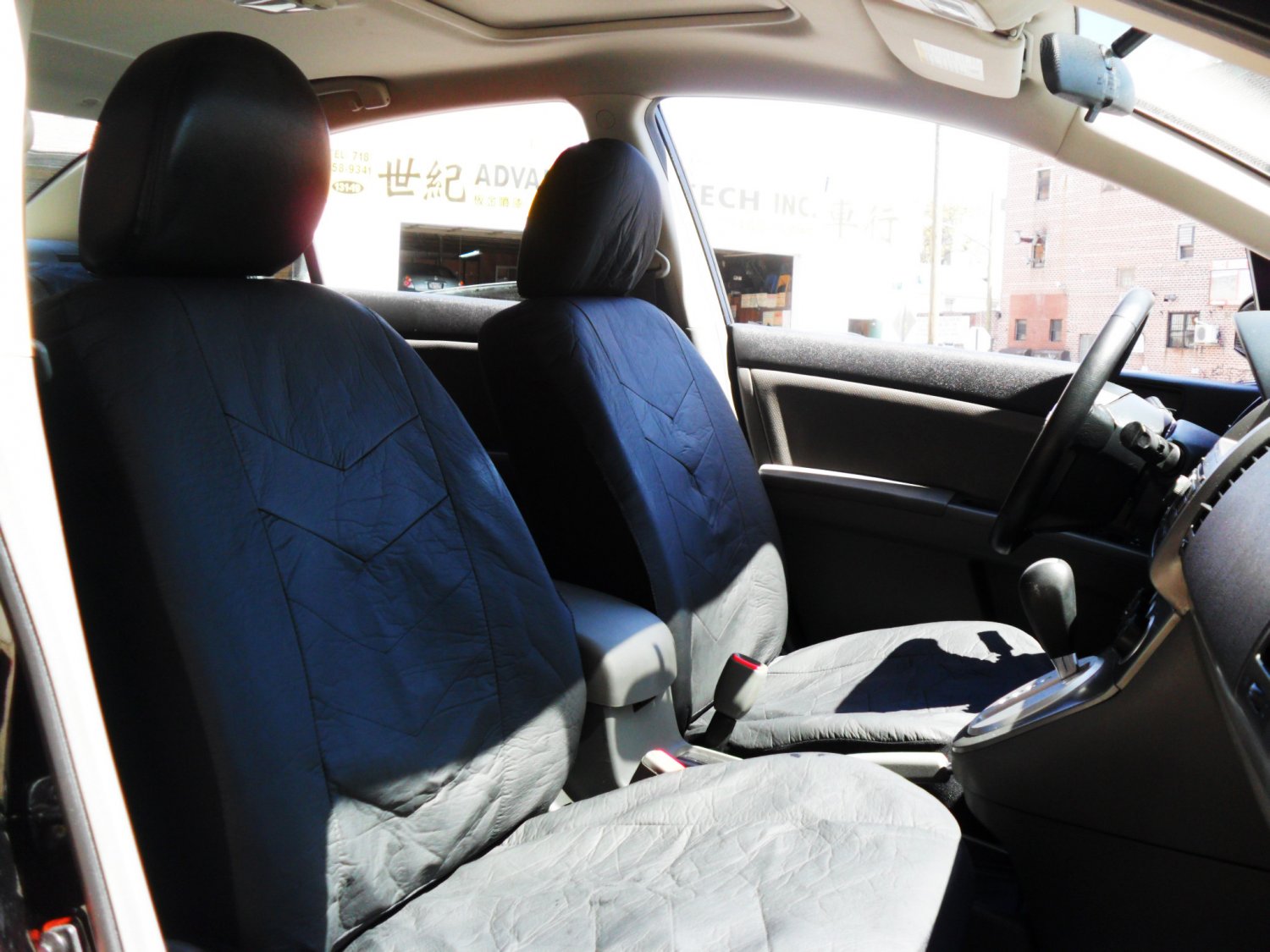 2006 2010 Kia Rio Car Seat Covers Full Set BLACK