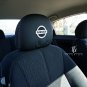 Universal Nissan Car Headrest covers with Lycra backing Quantity 1