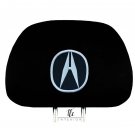 Universal Acura Car Headrest covers with added foam support and Lycra backing Quantity 1