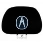 Universal Acura Car Headrest covers with added foam support and Lycra backing Quantity 1