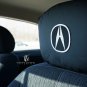 Universal Acura Car Headrest covers with Lycra backing Set of 2
