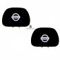 Universal Nissan Car Headrest covers with Lycra backing Set of 2