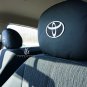 Brand New Toyota Car headrests covers with Lycra backing Quantity 2