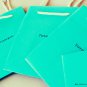 EIGHT (8) Tiffany & Co. SMALL gift bag BRAND NEW Perfect Gift bag for Tiffany themed parties!
