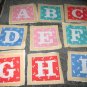 Cloth Letters for Quilting