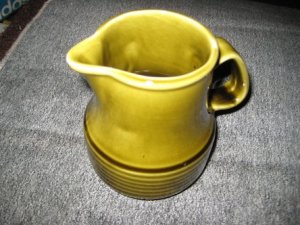 Green Pitcher Vintage