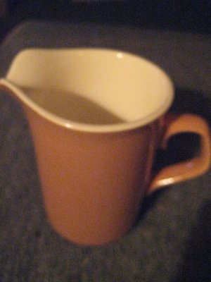 Tan Pitcher