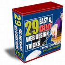 29 Easy & Instant Web Design Tricks - Vol.2
