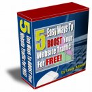 5 Easy Ways To Boost Your Website Traffic For Free