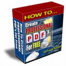 How To Create Professional PDF's For Free