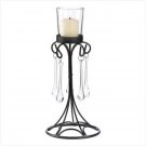 Jeweled Teardrop Votive Stand