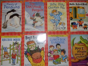 LOT 8 SCHOLASTIC READERS LEVEL 1