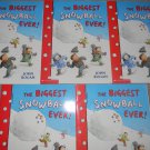 LOT 5 SCHOLASTIC THE BIGGEST SNOWBALL EVER! by John Rogan GUIDED READING
