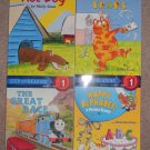 LOT OF 4 STEP INTO READING LEVEL 1 Books