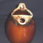 HULL BALL BROWN DRIP PITCHER WITH ICE LIP "MARKED"