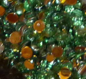 200 Lime Rhinestones