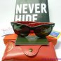 NEW Ray Ban Wayfarer Rare Prints RB2140 1016 54mm Red Black Ray-Ban Sunglasses