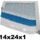 14x24x1 Electrostatic Washable Permanent AC Furnace Filter
