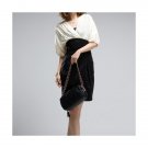 Light Loose Top Formal Dress, Peach, size S
